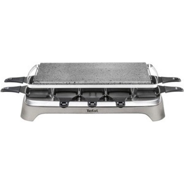 Tefal PR457B raclettegrilli 10 henkilö(ä)) 1350 W Harmaa