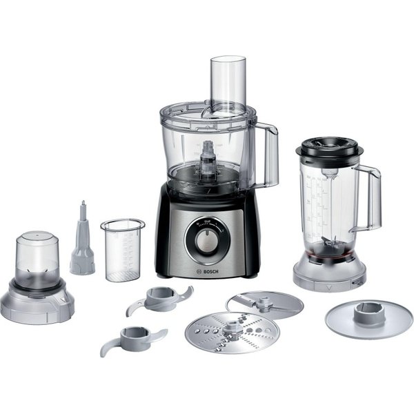 Bosch MCM3PM386 Küchenmaschine 900 W 2.3 L Schwarz, Transparent