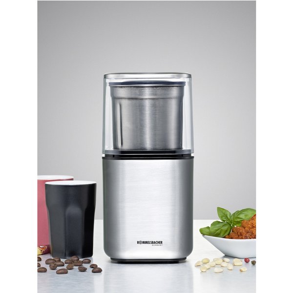 Rommelsbacher EGK 200 coffee grinder 200 W Stainless steel