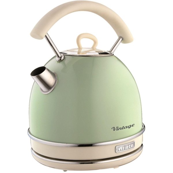 Ariete 2877 Bouilloire Vintage, 1,7L, Sans fil, Vert