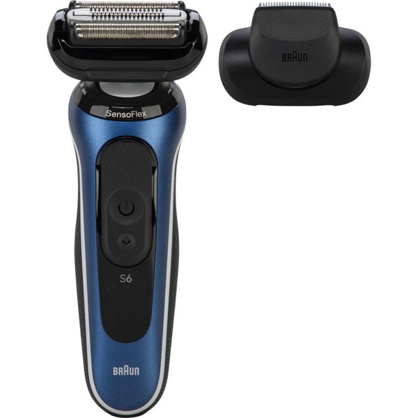 Braun Series 6 62-B1200S Tondeuse à grille Blue