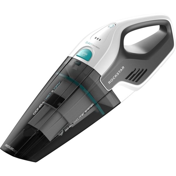 Cecotec Conga Rockstar Handstaubsauger Grau, Weiß Beutellos