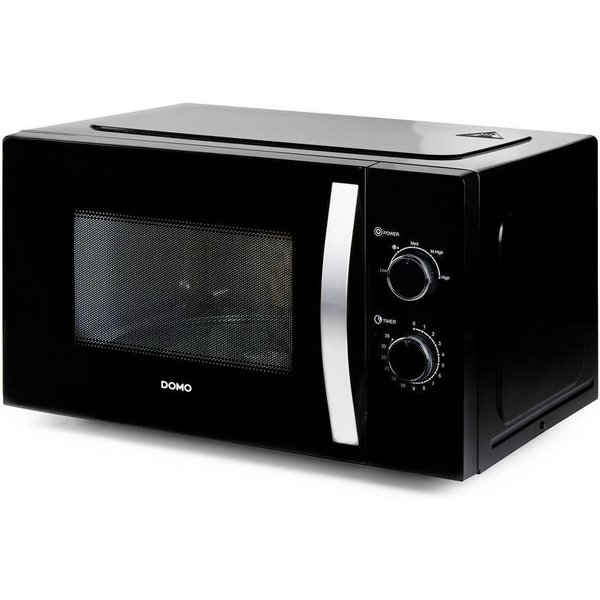 Domo DO23001 Black Solo microwave Countertop 30 L 900 W