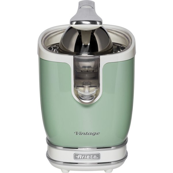Ariete 413, Vintage Juicer, Professional Electric Juicer with Lever, 2 Cones for Large and Small Fruits,