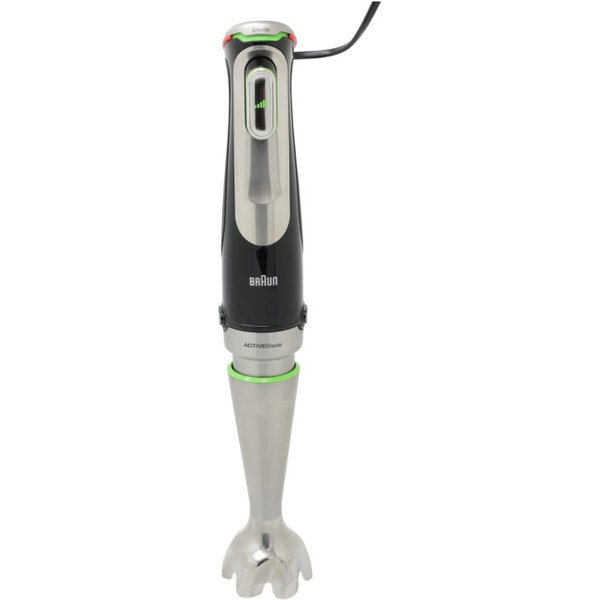 Braun MultiQuick 9 MQ9138XI 0.6 Frullatore a immersione L 1200 Nero, acciaio inossidabile