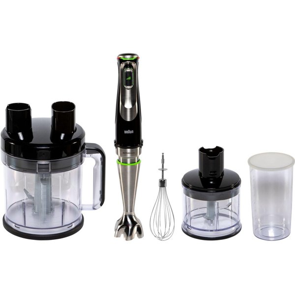 Braun MultiQuick 9 MQ 9195XLI 2 L Immersion blender 1200 W Black, Stainless steel