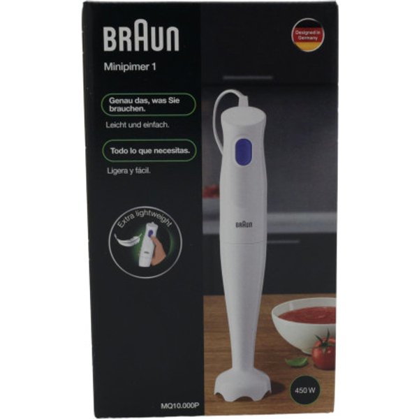 Braun MQ10.000P Keittoblenderi 450 V Valkoinen