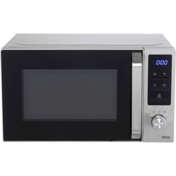 Silva Schneider MWG-E 20.8 Countertop Grill microwave 20 L 800 W Black, Stainless steel