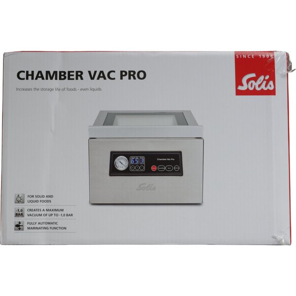 Solis S0136 vacuum sealer 950 mbar Stainless steel