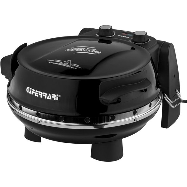 G3 Four à pizza/accessoire de cuisson Napoletana Ferrari Pizzeria Snack 1 pizza(s) 1200 W Noir