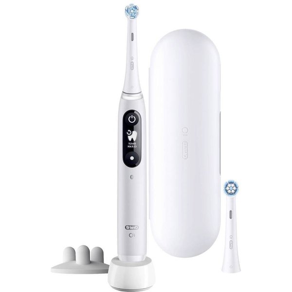 Oral-B iO Series 6s Grey Opal 4210201427360 Spazzolino da denti elettrico Rotazione/Oscillazione Grigio
