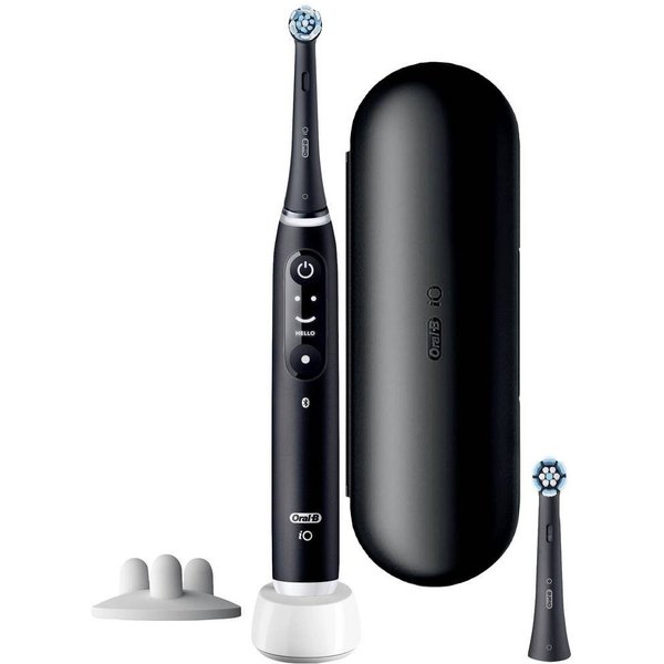 Oral-B iO 6 Aikuisten värähtelevä hammasharja musta