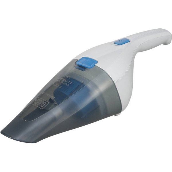 Black & Decker NVC115JL handheld vacuum Grey, White Bagless