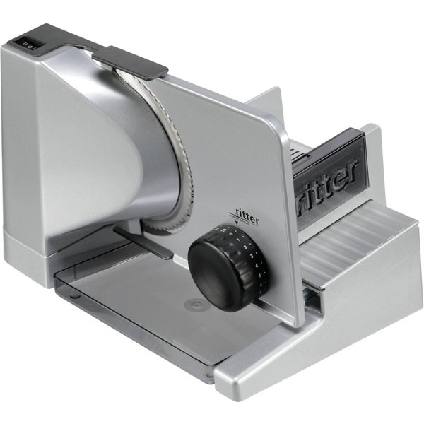 Ritter solida 4 trancheuse électrique 65 W Argent acier inoxydable
