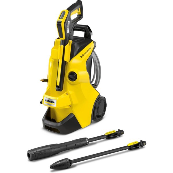 Kärcher K 4 Power Control Flex pressure washer Upright Electric 420 l/h Black, Yellow