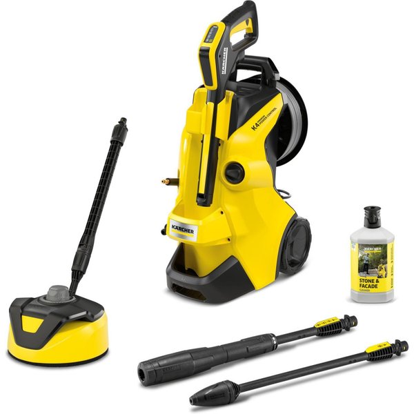Kärcher K 4 Premium Power Control Flex Home Hochdruckreiniger aufrecht elektrisch 420 l/h 1800 W Schwarz, Gelb