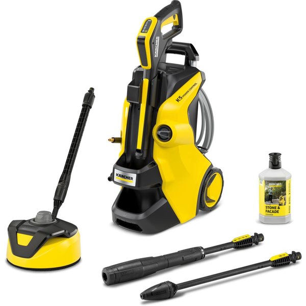 Kärcher K 5 Power Control Flex Home Hochdruckreiniger aufrecht elektrisch 500 l/h 2100 W Schwarz, Gelb