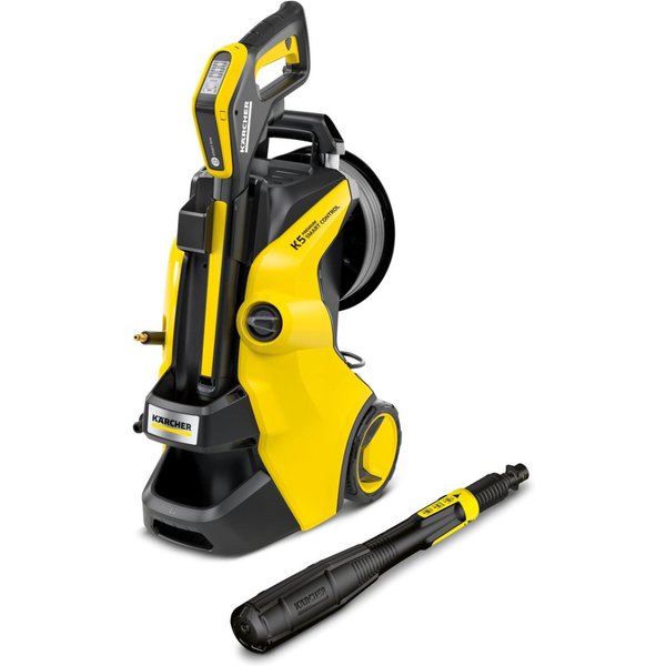 Kärcher K 5 Premium Smart Control Flex pressure washer Upright Electric 500 l/h 2100 W Black, Yellow
