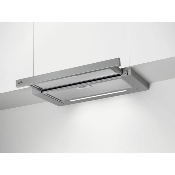 AEG DPS5650AM Semi-inbouw (uitschuifbaar) Grijs 550 m³/u