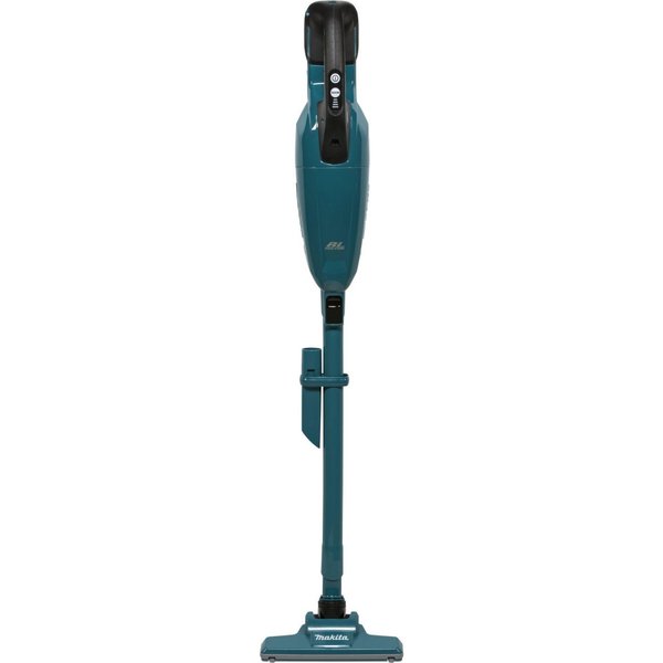 Makita DCL284FZ støvsuger/elstøvsuger 2-i-1 støvsuger Batteri Tør Stof Posefri Sort, Turkis