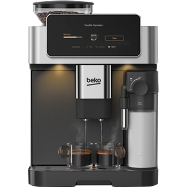 Beko CaffeExperto CEG8564X Papusta kuppiin -kahvinkeitin – hopea