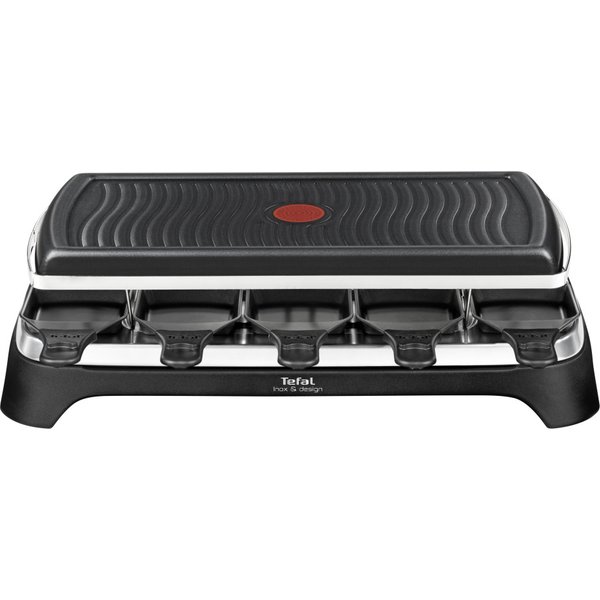Tefal RE4588 raclette grill 10 person(s) 1350 W Black, Stainless steel