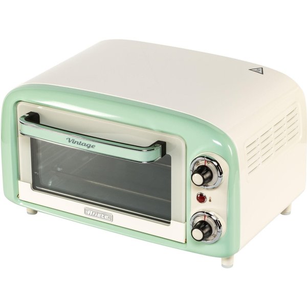 Ariete 3919 Electric Oven Vintage, 800W, 10L capacity, Double glass, Retro, Green