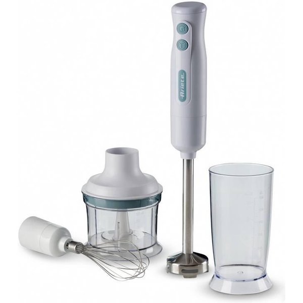 Ariete 601 Pimer 3in1, 700 W, 2 speeds, Stainless steel blade, Removable leg, Beaker, White