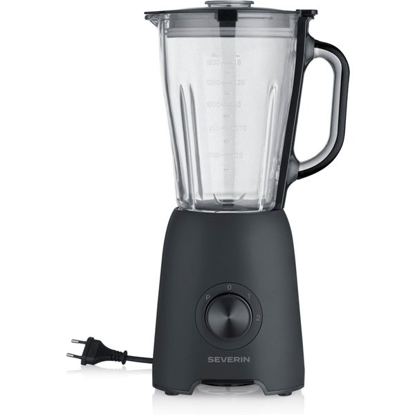 Severin SM 3722 mixeur 1.5 L Mixeur de table 600 W Noir, Transparent