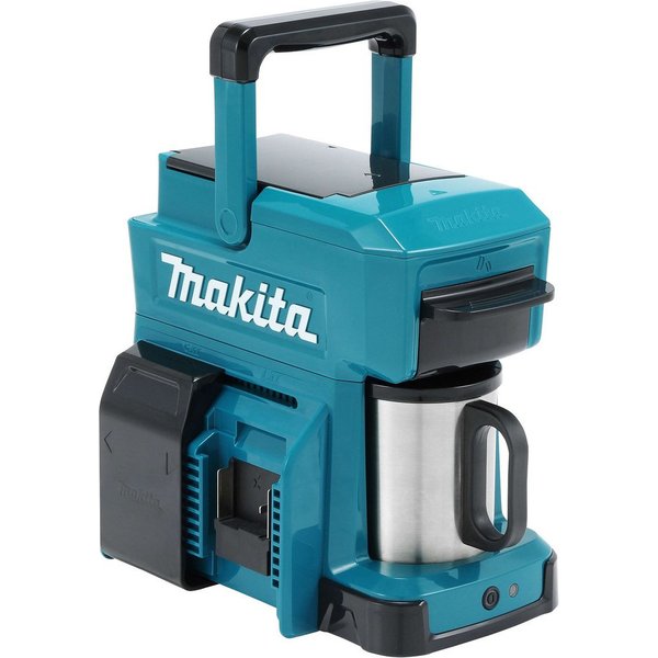 Makita DCM501Z Macchina del caffè per cantiere Blu Capacità tazze=4 compatibile pad E.S.E.