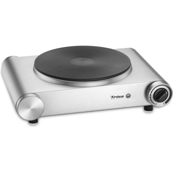 Trisa Electronics Just cook Rustfritt stål Bordmodell 30 cm Massiv kokeplate 1 sone
