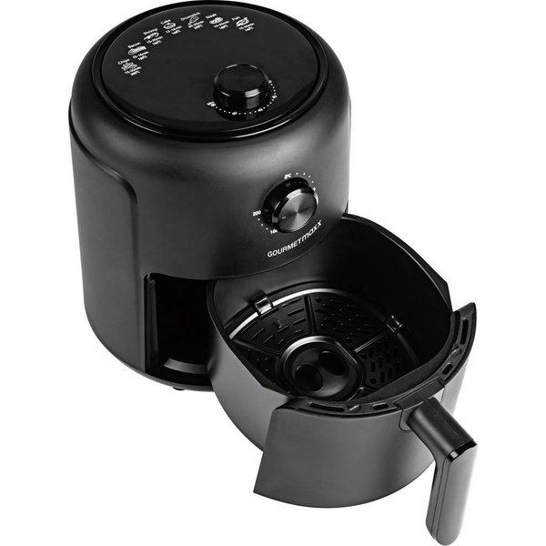 GourmetMaxx 14256 Friteuse à air de 2.3 L - Noire