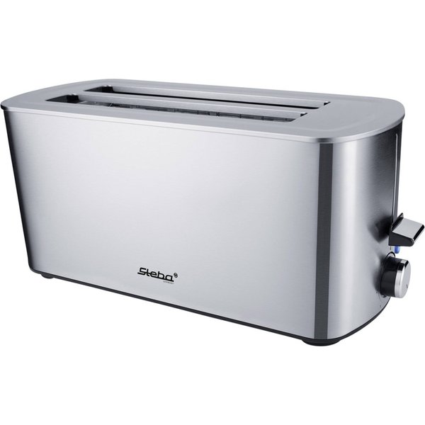 Steba TO 21 Inox brødrister med lange spalter for fire skiver