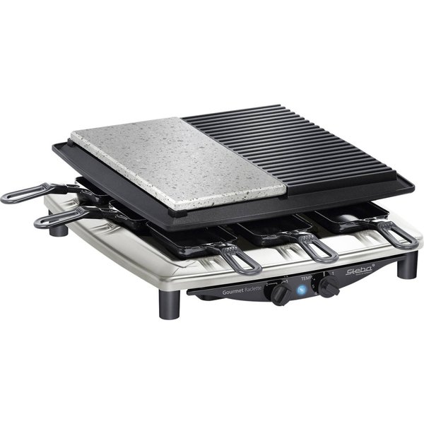 Steba RC 4 Plus Deluxe Chrom Raclette Grill