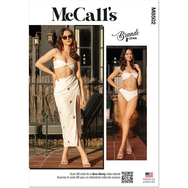 Patron Mccall's 8502.D5 - Bikini Et Jupe-image