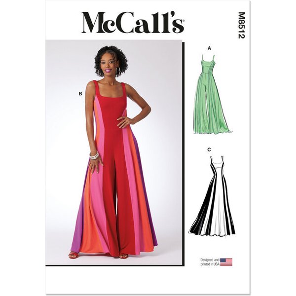 Patron Mccall's 8512.D5 - Combinaisons Et Robes-image