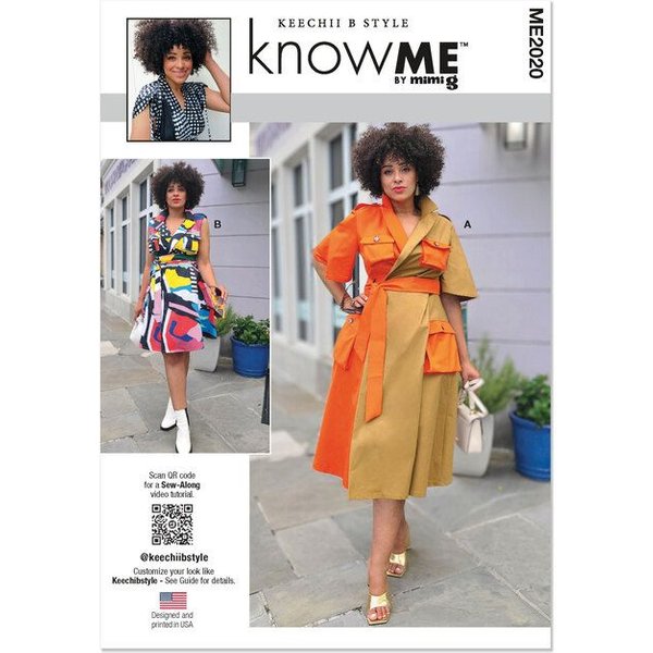 Patron Knowme 2020.W2 - Robe Portefeuille-image