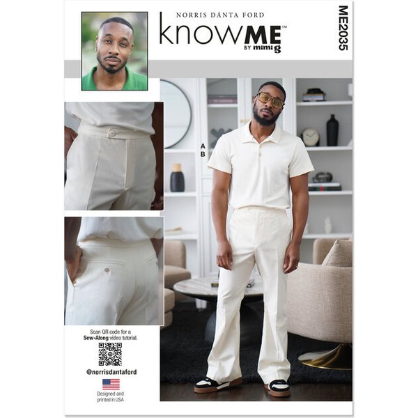 Patron Knowme 2035.BB - Polo Et Pantalon Pour Hommes-image