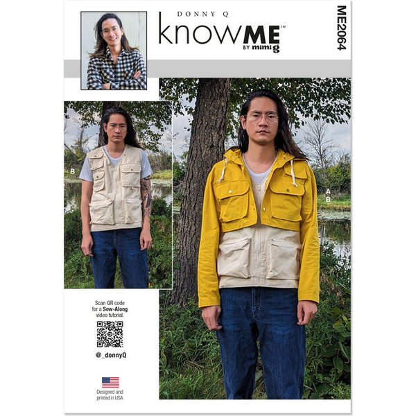 Patron Knowme 2064.AA - Veste Et Gilet-image