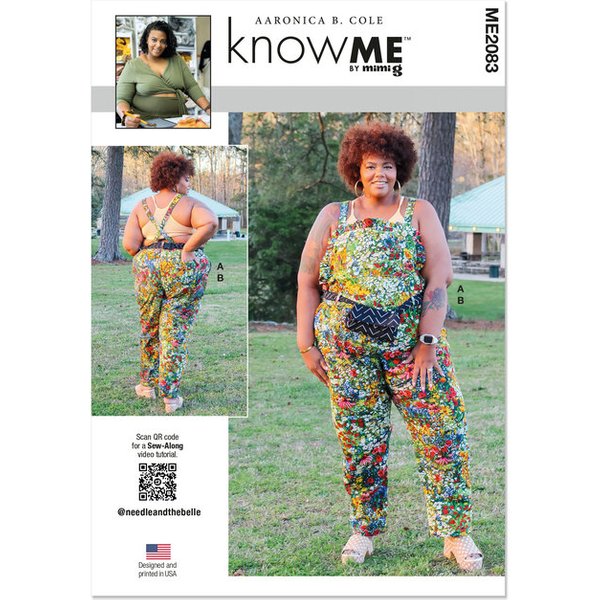 Patron Knowme 2083.M1 - Salopette Et Sac Ceinture-image