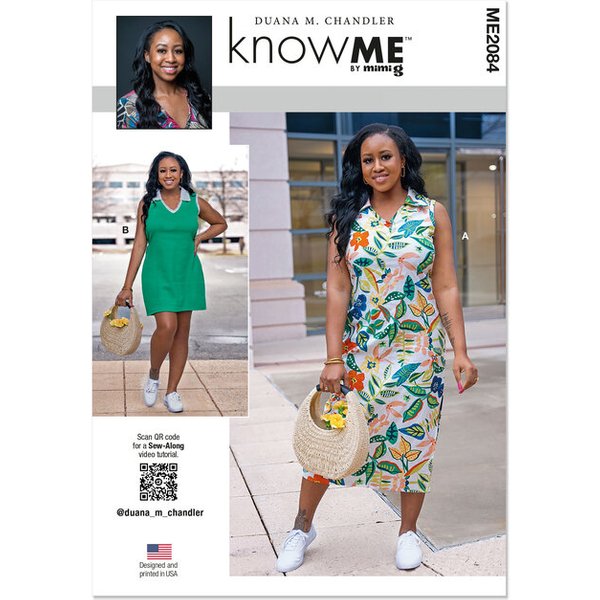 Patron Knowme 2084.K5 - Robe Dos Nu-image