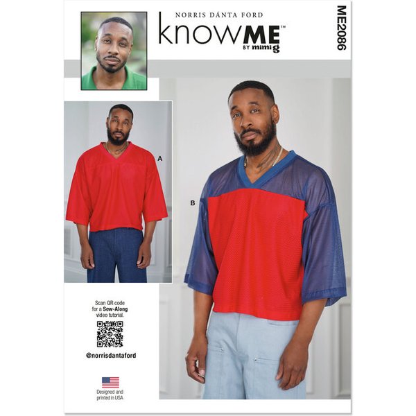 Patron Knowme 2086.AA - Hauts Pour Hommes-image