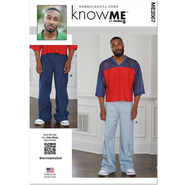 Patron Knowme 2087.AA - Jeans Pour Hommes-image