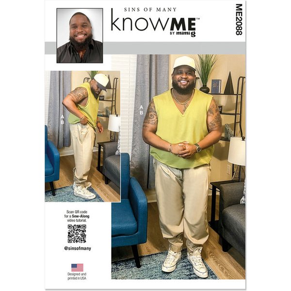 Patron Knowme 2088.BB - Gilet Et Pantalon Pour Hommes-image