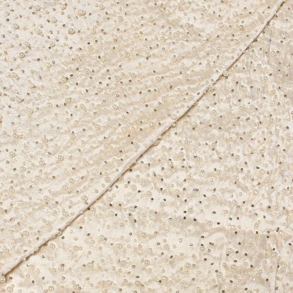 Soie Sauvage 100% Soie BrodéE - Perlé (Coupon De 2.20 MèTres)-image