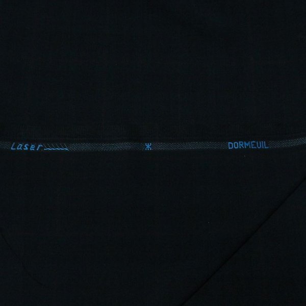 ? Tissu Tailleur Super 90S 100% Laine - Carreaux Vert Et Marine (Coupon De 1,80 MèTres)-image