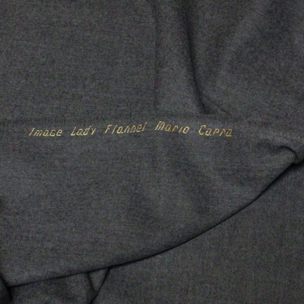 Flanelle 100% Laine - Gris (Coupon De 2.50 MèTres)-image