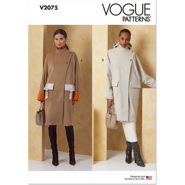 Patron Vogue 2075 - Manteau pour femme