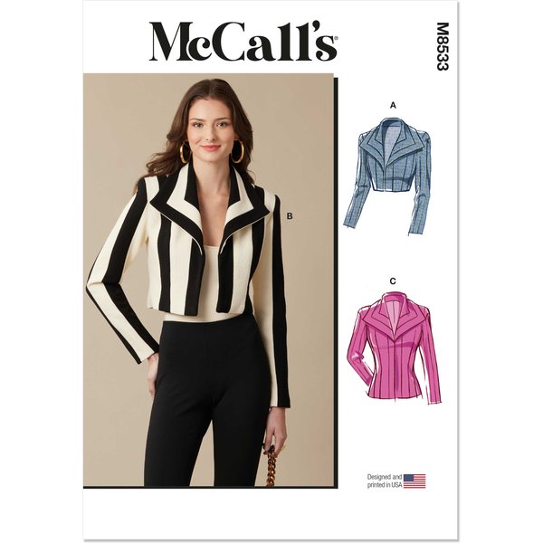 Patron Mccall's 8533.K5 - Veste Pour Femme-image