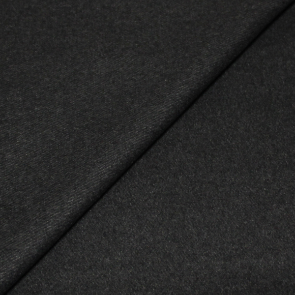 Tweed De Laine Sergé - Gris (Coupon De 1.50 MèTres)-image
